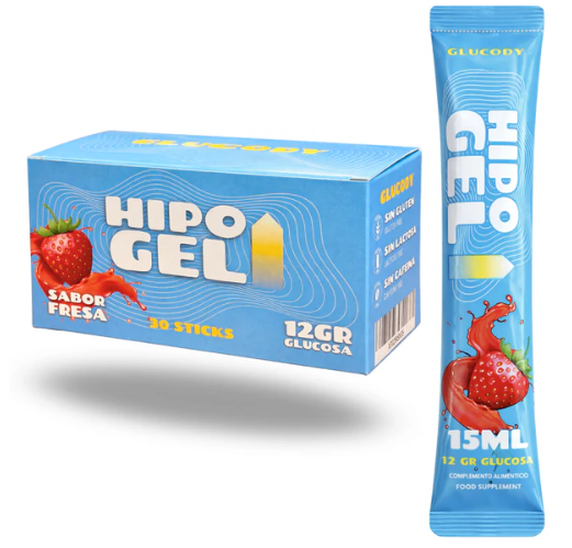 GEL DE GLUCOSA DE 12GR (CAJA DE 30 SOBRES)