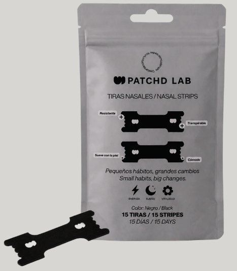 PATCHD LAB Tiras Nasales Black