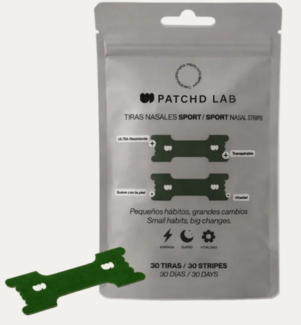 PATCHD LAB Tiras Nasales Sport Green