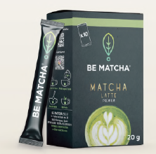 Be Matcha Latte Premium 15 Gramos x 10
