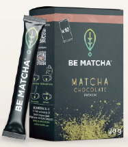 Be Matcha Té Matcha Premium Chocolate 20 Gramos x 10
