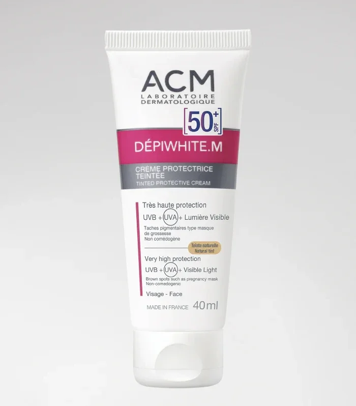 DÉPIWHITE M. Crema con Color SPF 50+ (Natural) - 40 ml