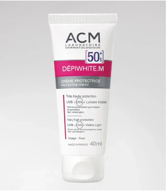 DÉPIWHITE M. Crema con Color SPF 50+ (Invisible) - 40 ml