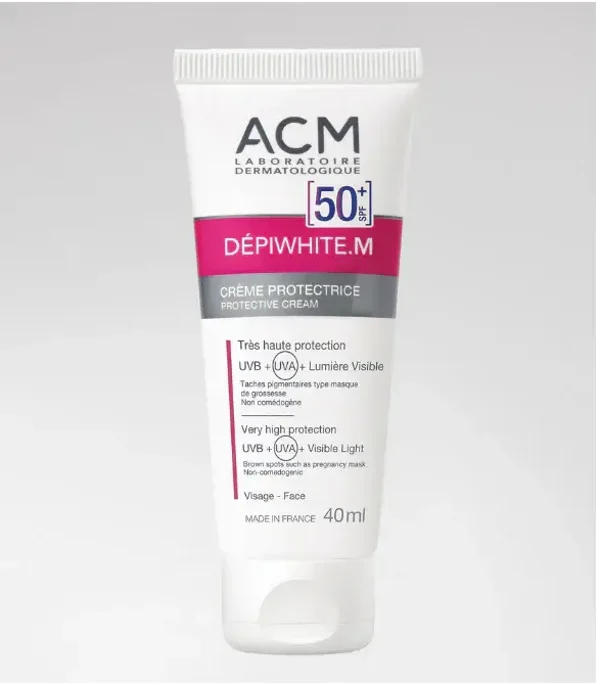 DÉPIWHITE M. Crema con Color SPF 50+ (Invisible) - 40 ml