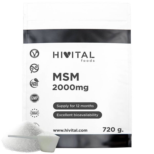 MSM 2000 mg | 720 gramos