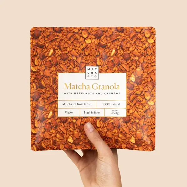 Matcha Granola 350 Gramos