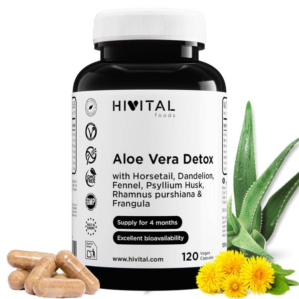 Aloe Vera Detox | 120 cápsulas veganas