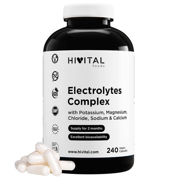 Electrolitos Complex | 240 cápsulas veganas