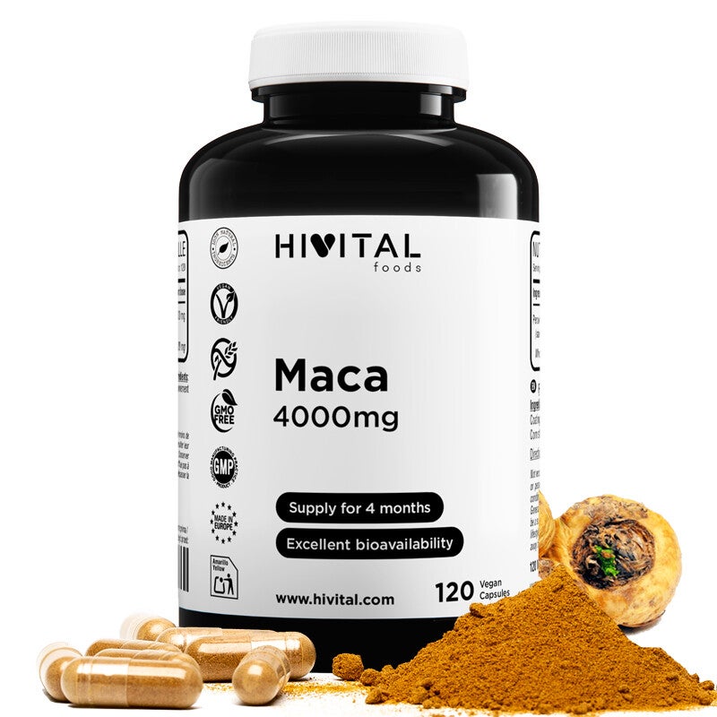 Maca Peruana Extracto Concentrado 4000 mg | 120 cápsulas