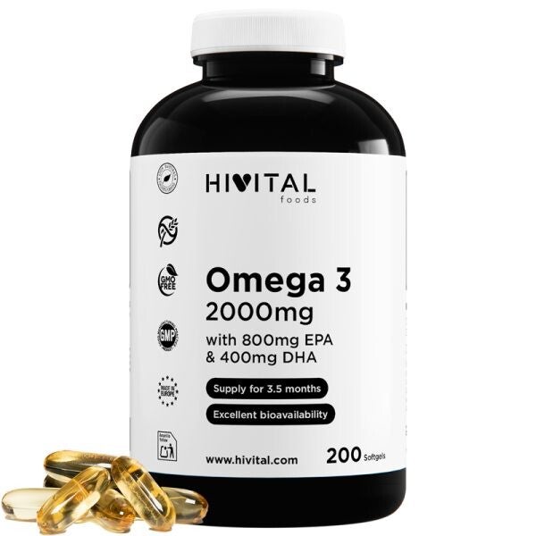Omega 3 2000 mg | 200 cápsulas