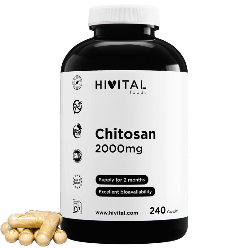Chitosán Marino 2000 mg | 240 cápsulas
