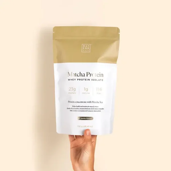 Matcha Proteína Whey Vainilla 750 Gramos