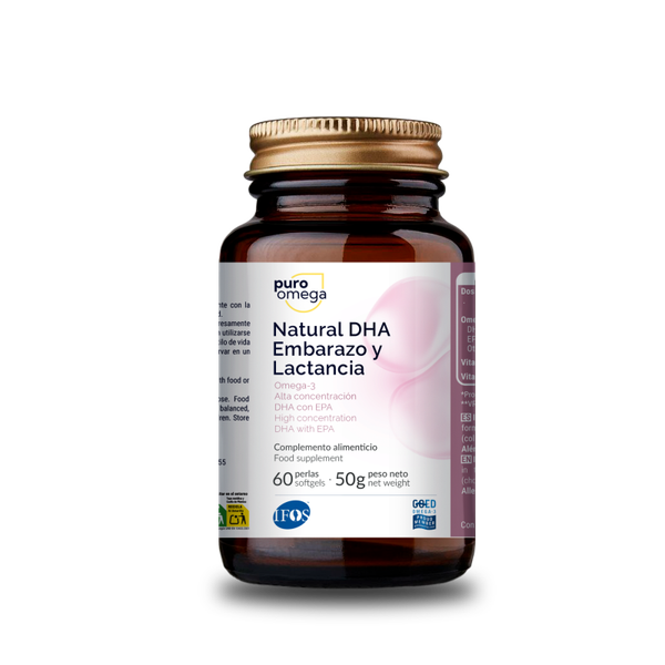 Natural DHA Embarazo y Lactancia 60 perlas