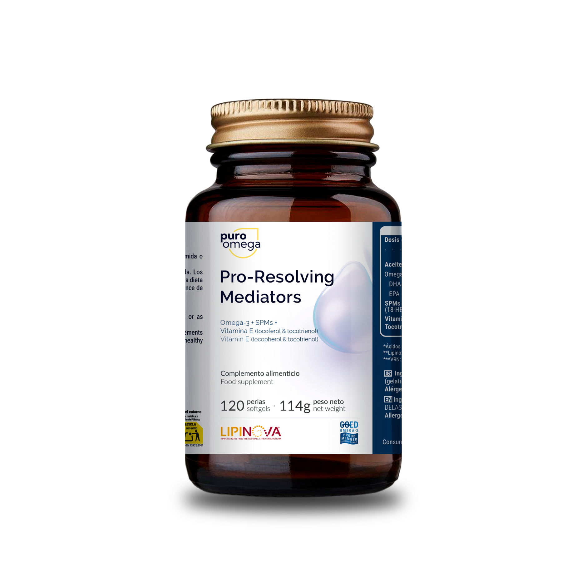Pro-Resolving Mediators 60 perlas