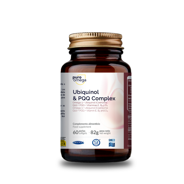 Ubiquinol & PQQ Complex 60 perlas