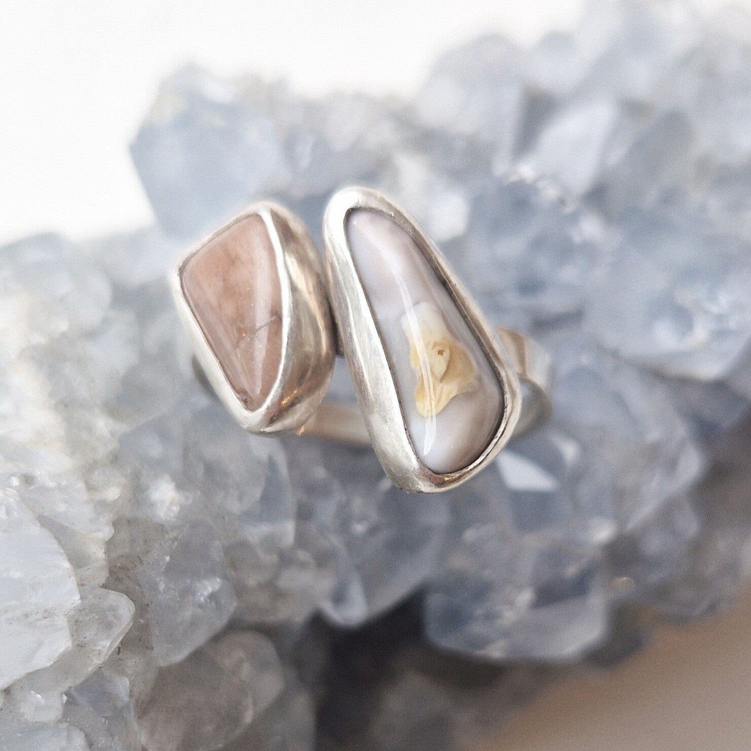 Element Aarde-Metaal ring