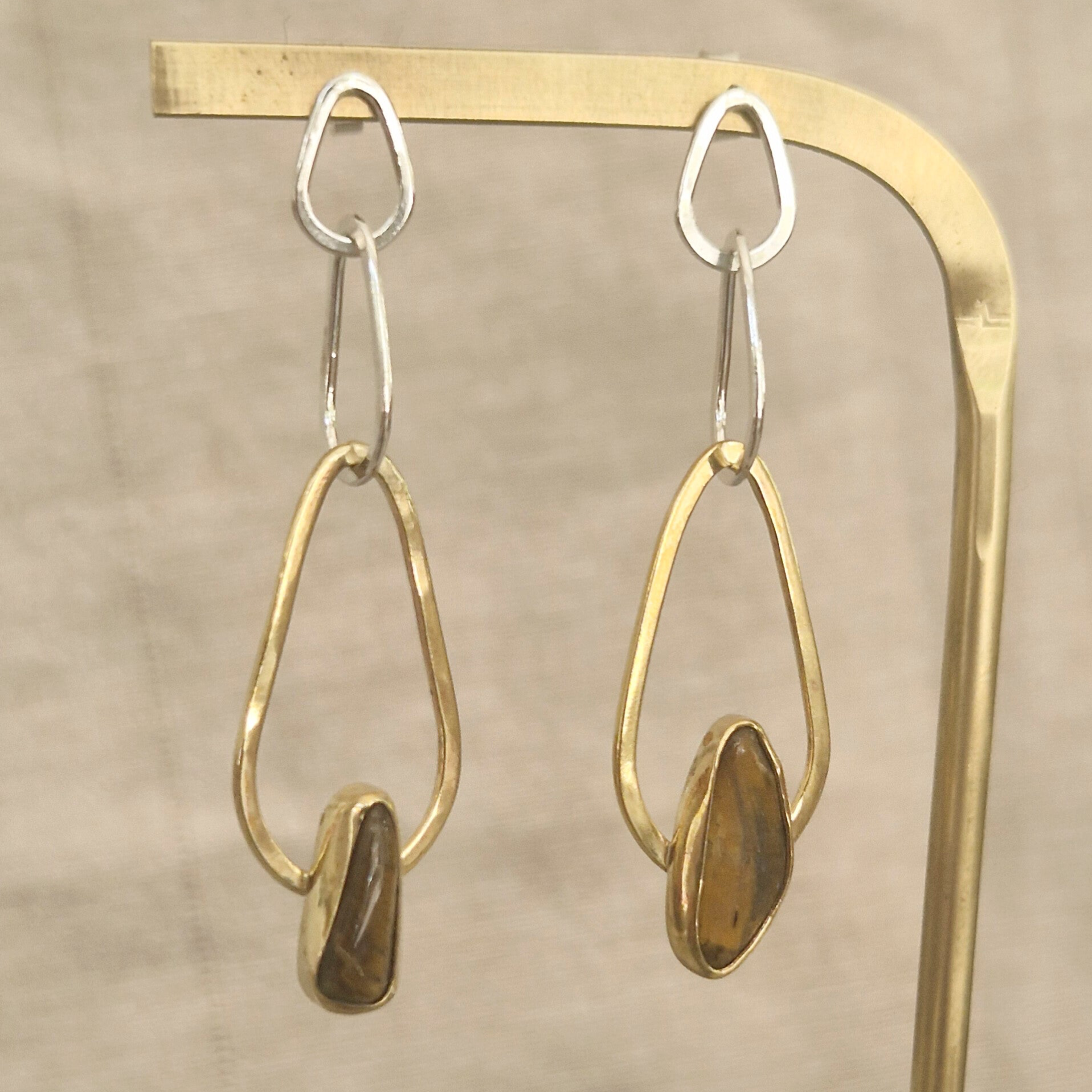 Zilveren Rain Drops, Tijgeroog