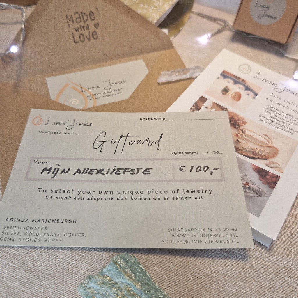 Gift card/Kadobon € 20,- - € 50,-