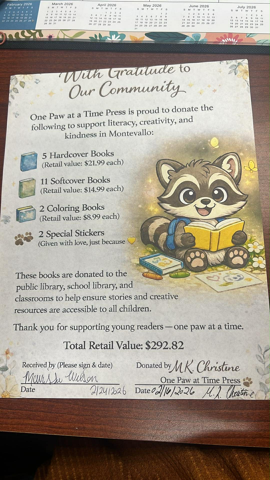 Giving back, one paw at a time