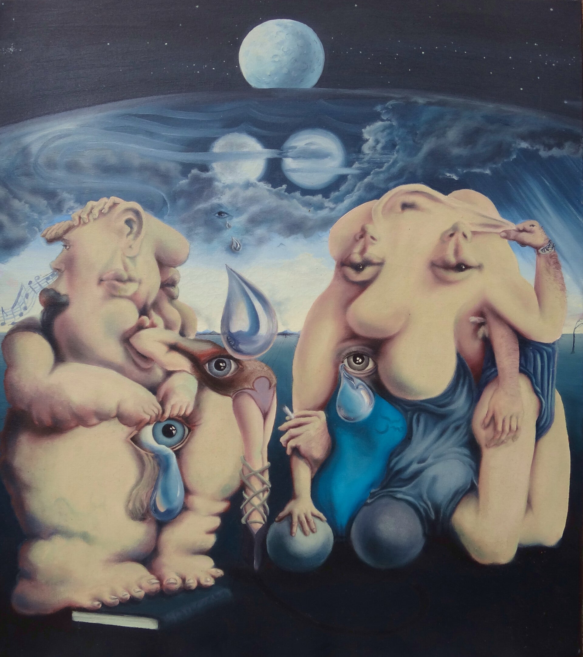 Trialiteit 1 (Olieverf op canvas)