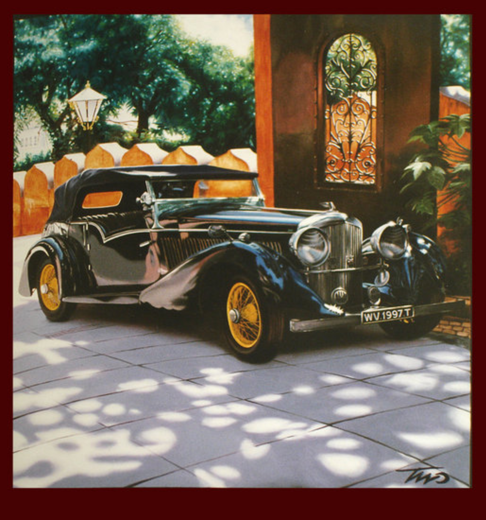 De Bently 200x170cm, olieverf op linnen, verkocht)
