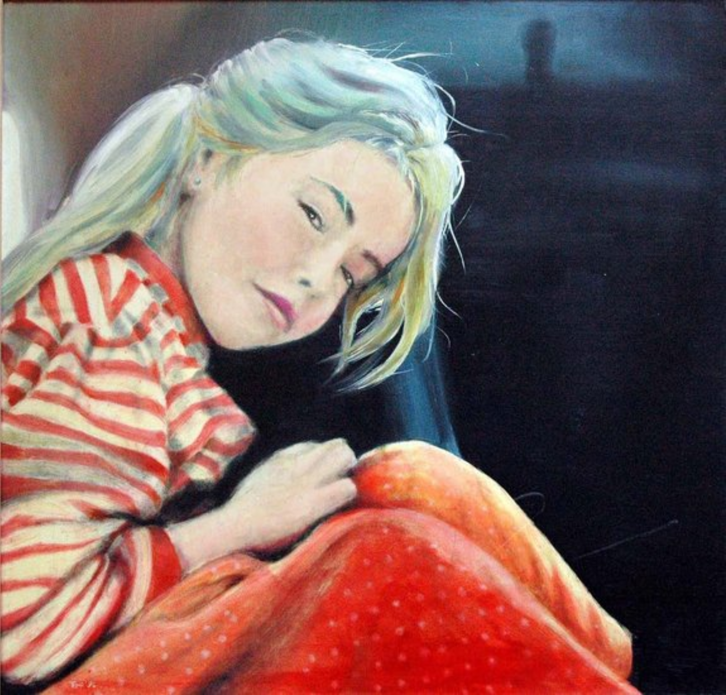 Margootje (50x50cm, olieverf op paneel))