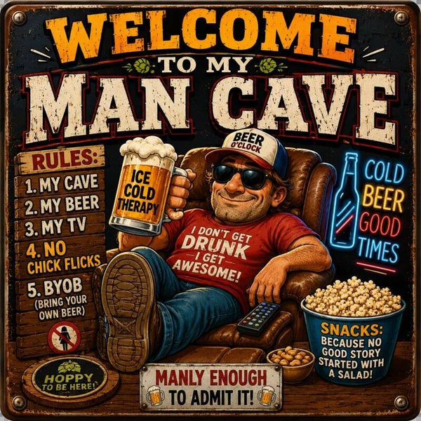 Custom metal signs