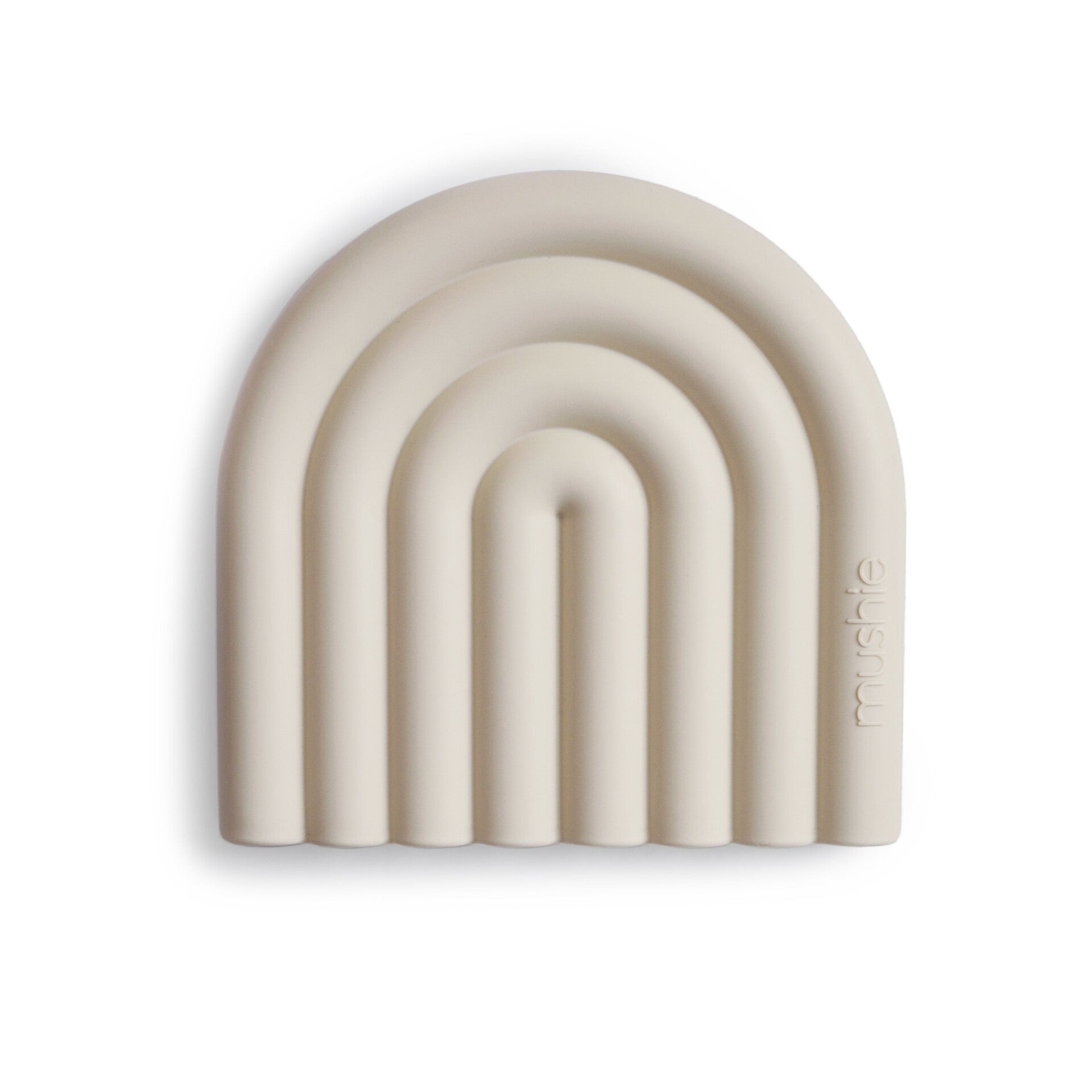 Mushie Teether Rainbow | Shifting Sand