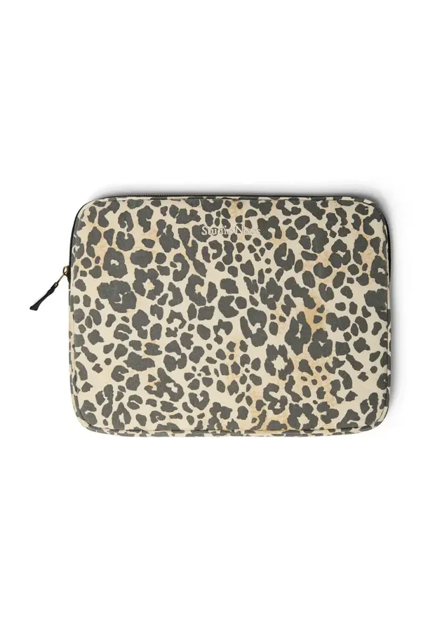 Studio Noos | Soft Cotton Leopard Laptop Sleeve
