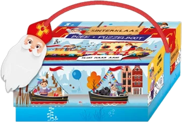 Boek | Puzzelboot sinterklaas