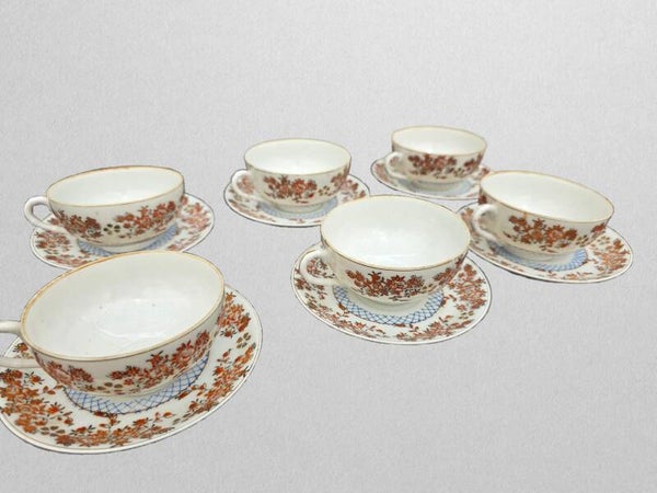 10) koffieservies 12-delig