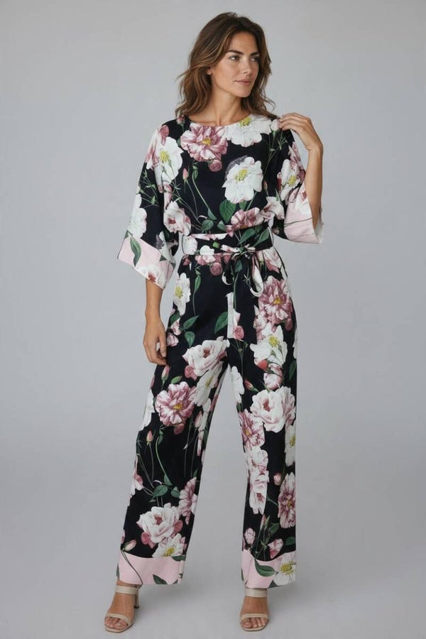 Een prachtige floral jumpsuit van Ted Baker (36/S)