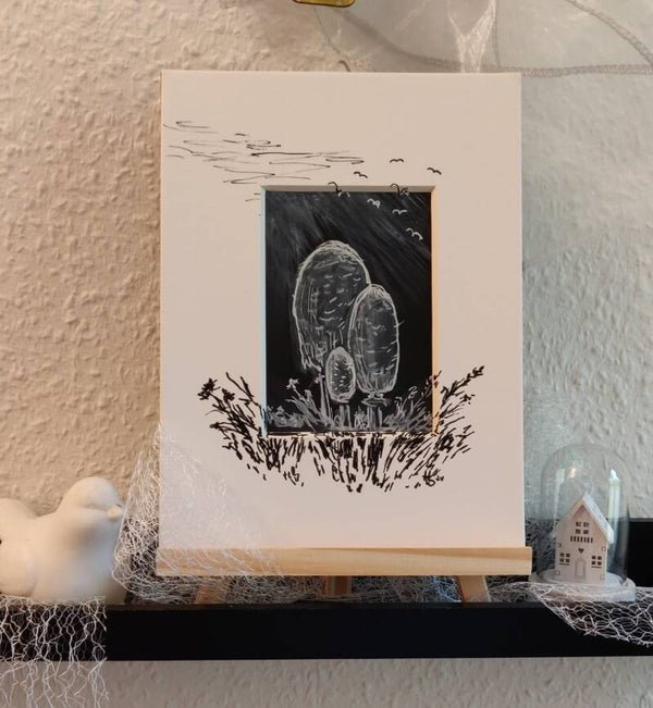 Schopftintlinge Passepartout