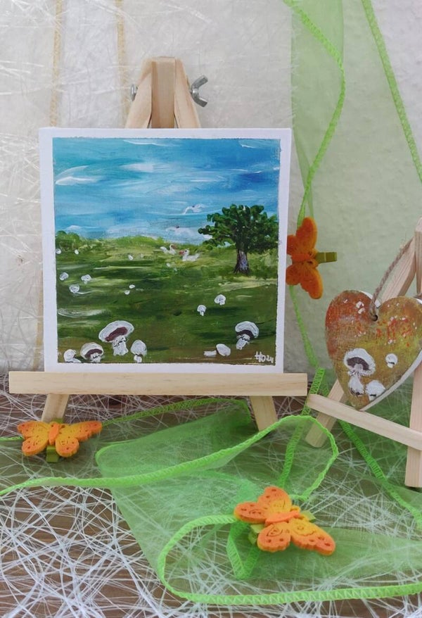 Champignon-Wiese