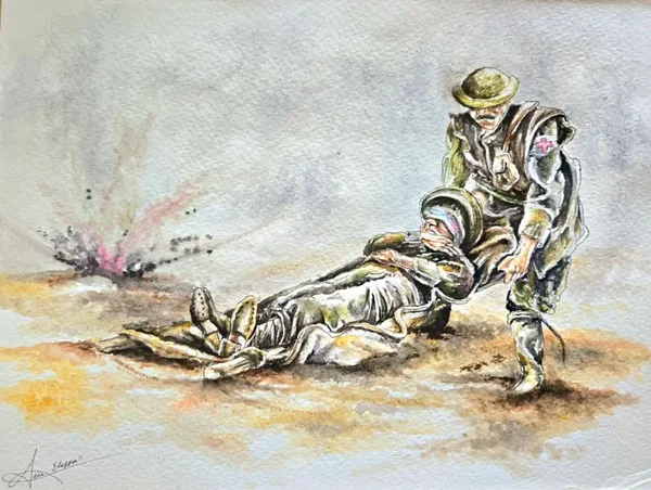 Rescue from the battlefield