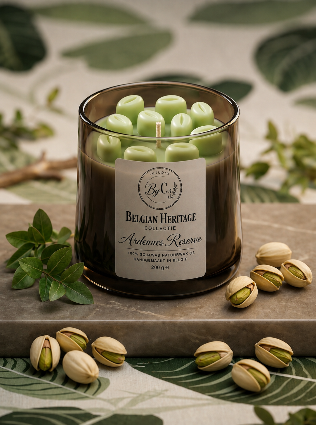 Pistache Eclair geurkaars 300 g