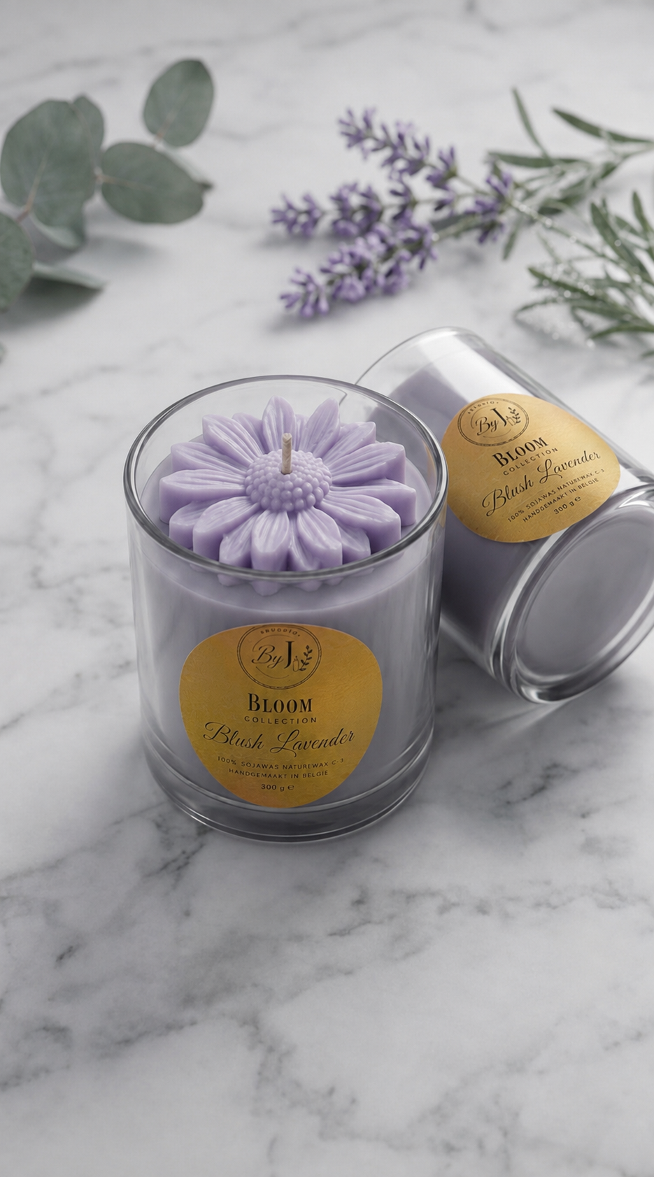 Blush Lavender geurkaars 300 g