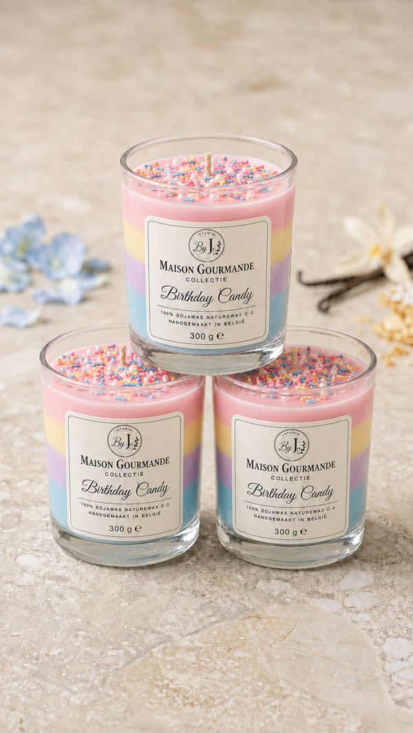 Birthday Candy geurkaars 300 g