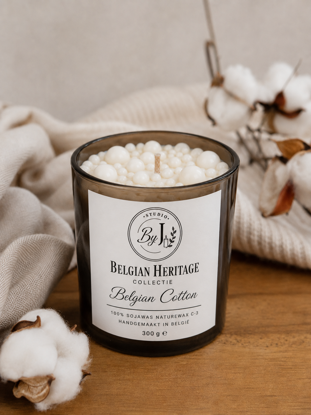 Belgian Cotton geurkaars 300 g