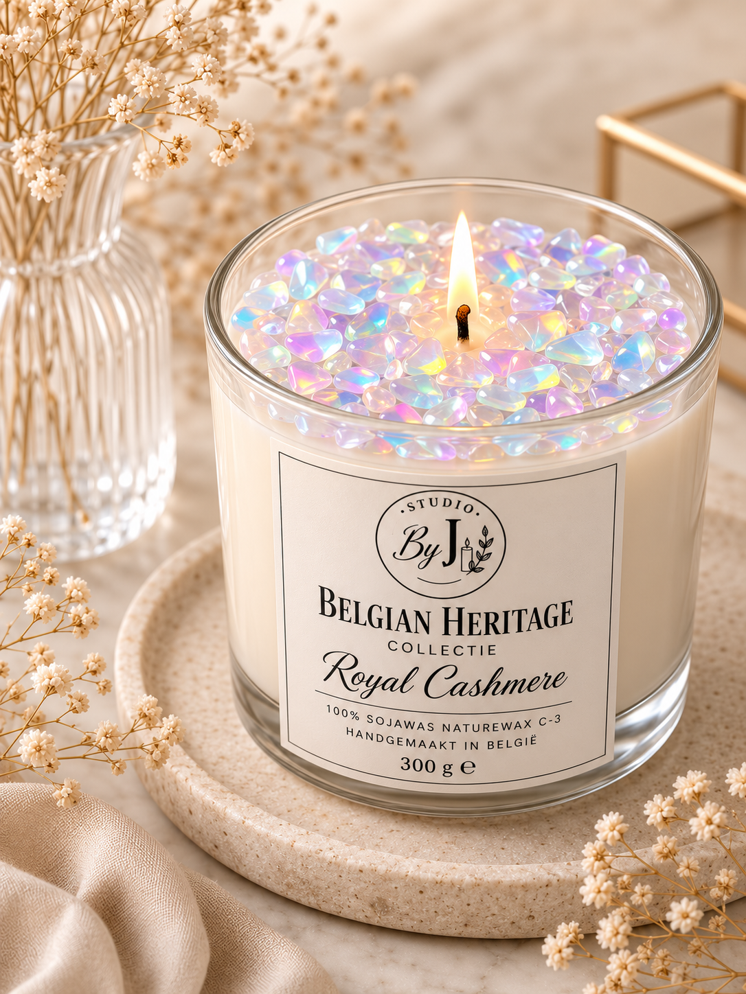 Royal Cashmere geurkaars 300 g