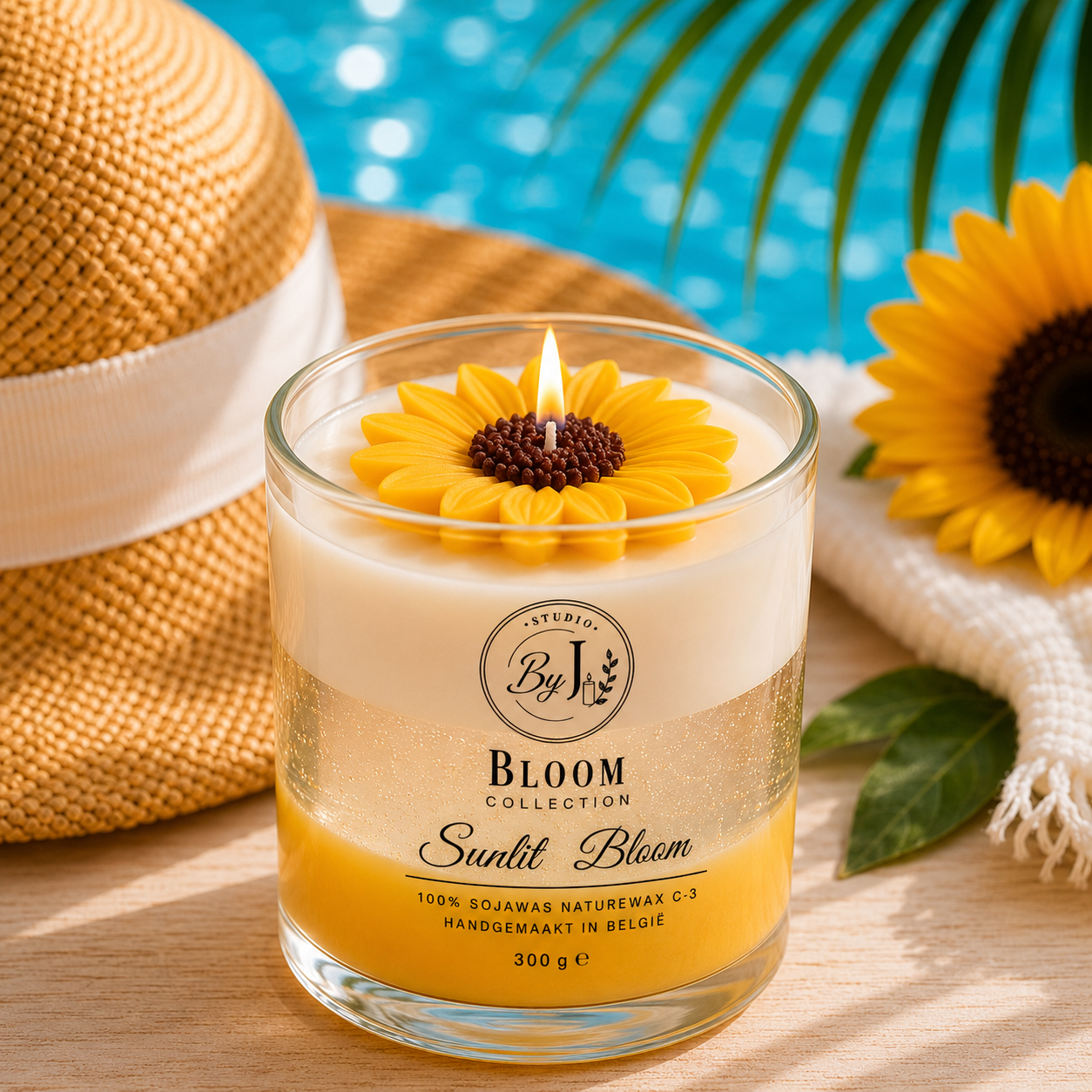 Sunlit Bloom geurkaars 300 g