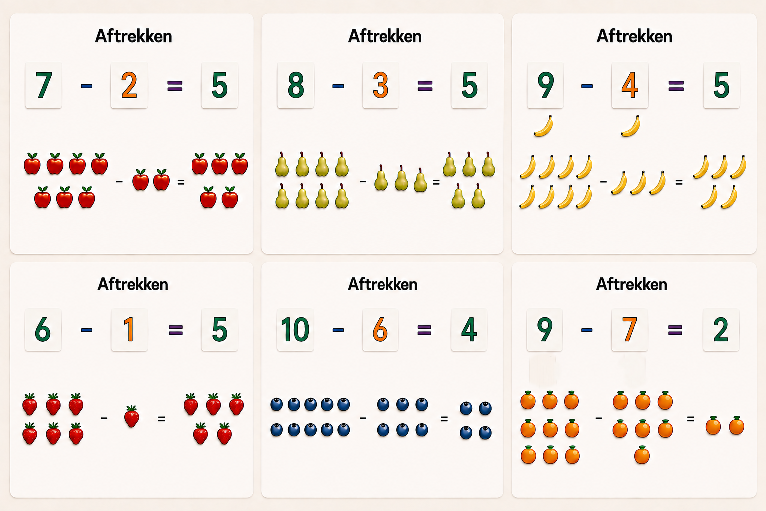 ➖ Aftrekken – 24 magneten