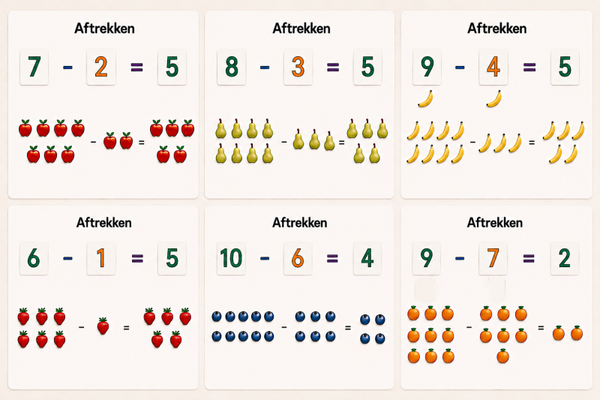 ➖ Aftrekken – 24 magneten