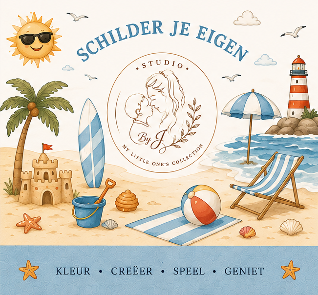 🌟 Mini Creatief: Zon, zee & strand