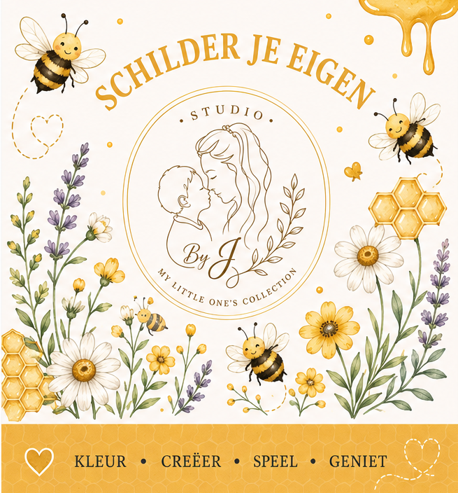 🌟 Mini Creatief: Bijtjes
