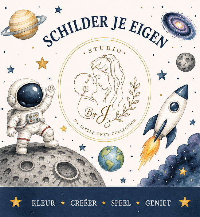 🌟 Mini Creatief: In de ruimte