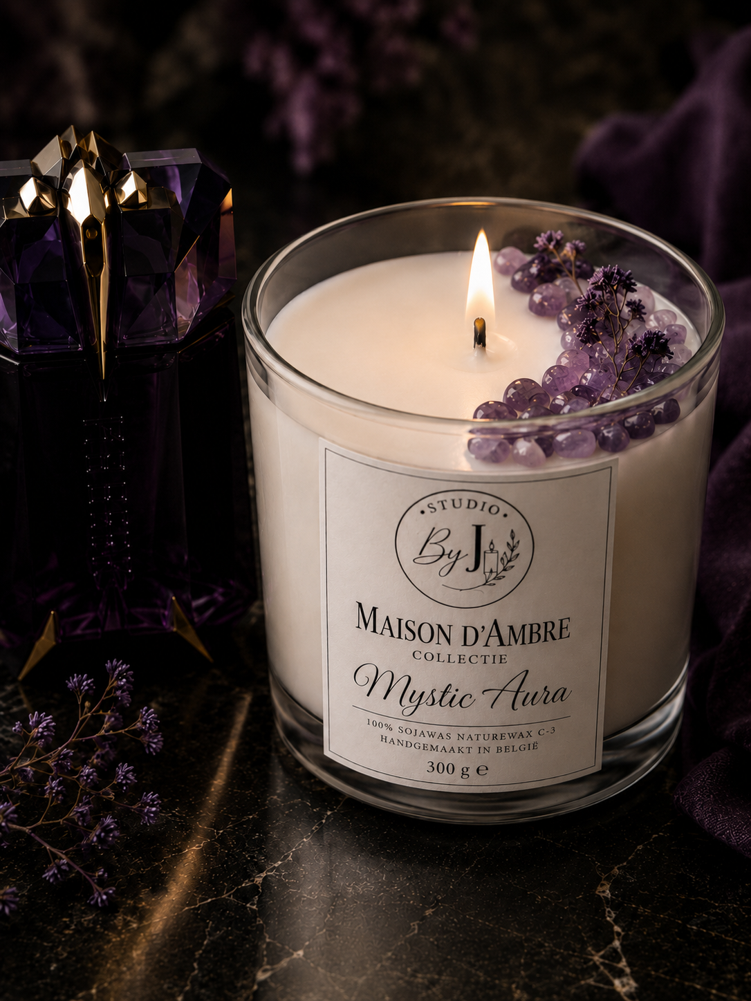 Mystic Aura geurkaars 300 g