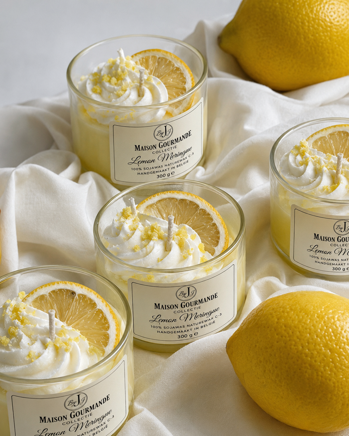 Lemon Meringue geurkaars 300 g