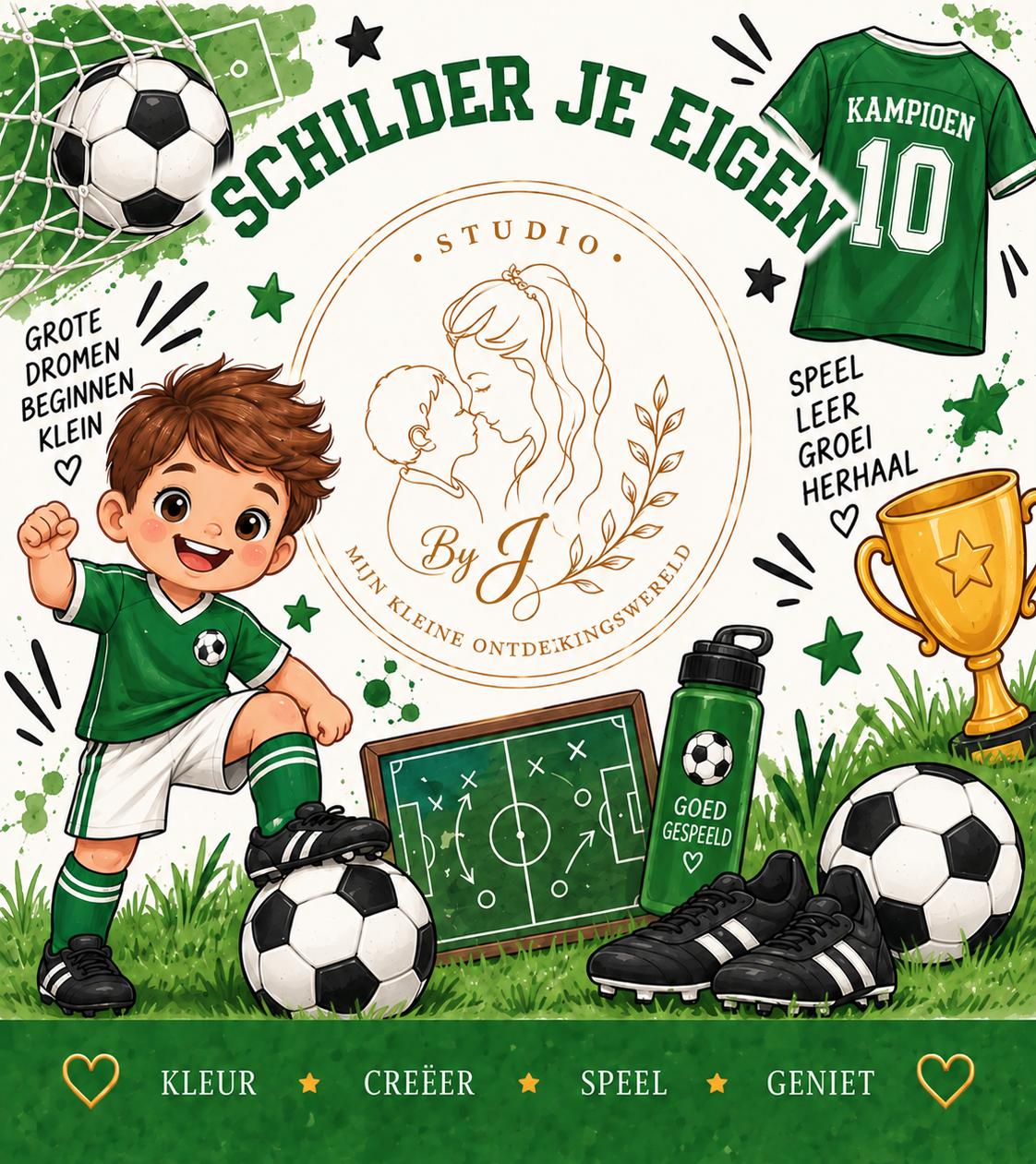 🌟 Mini Creatief: Voetbal