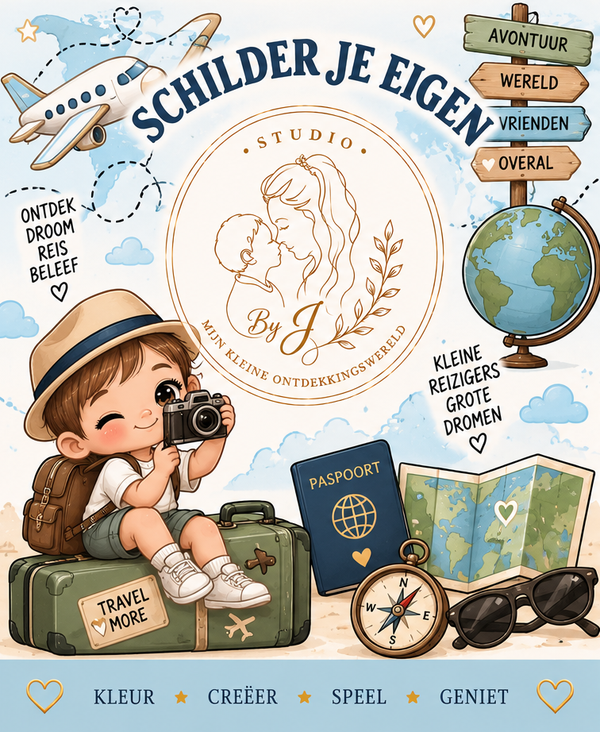 🌟 Mini Creatief: Op reis